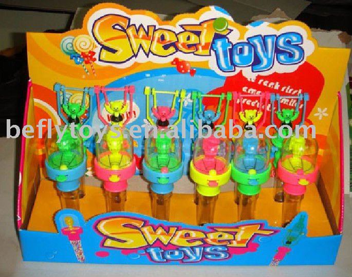 candy plastic tube toy  SWING TOYS 