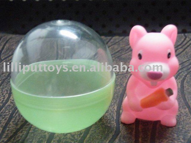 Candy toy Soft  plastic  Squirrel with Whistle