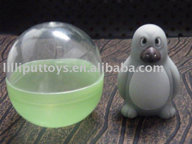 Candy toy Soft plastic Penguin with Whistle