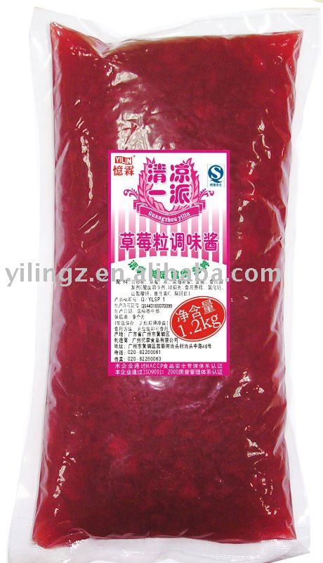 Strawberry Flavor Topping