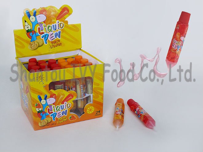 sour jam pen shape jam sweet candy fruity jam
