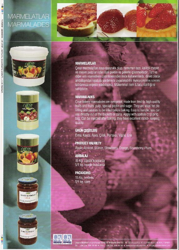 CINAR MARMALADE