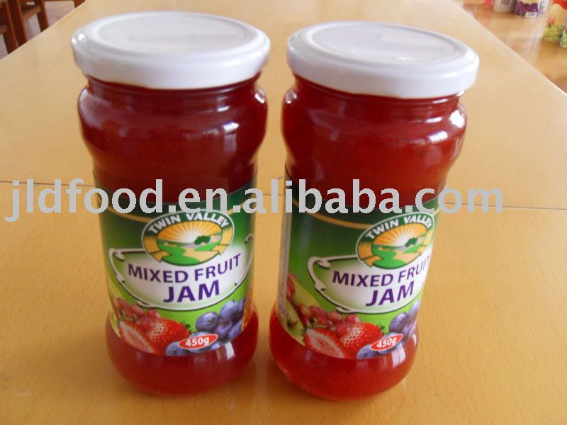  canned   mixed  fruit  jam 
