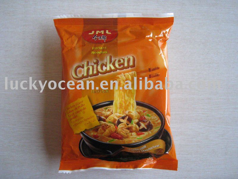 65g  pack ed chinese Instant noodles