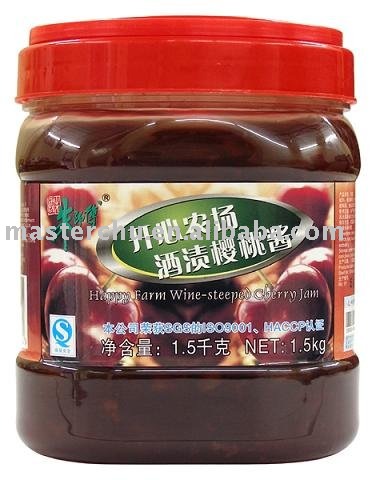 Happy Farm Wine-steeped Cherry  Jam 