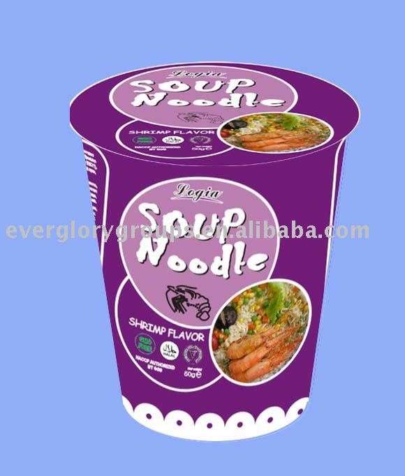 Instant noodle 50g in cup - shrimp flavor