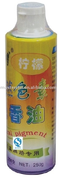 Lemon Flavoured Gel (natural pigment) 250g Flavored Oil Master Chu