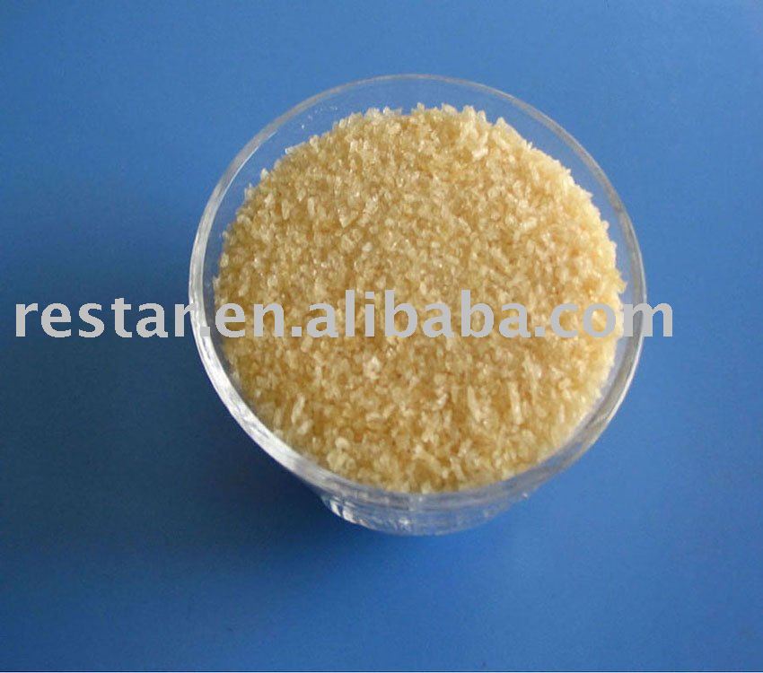 food gelatin as gelatinizer