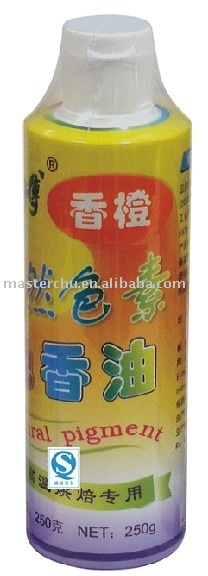 Orange Flavoured Gel (natural pigment)