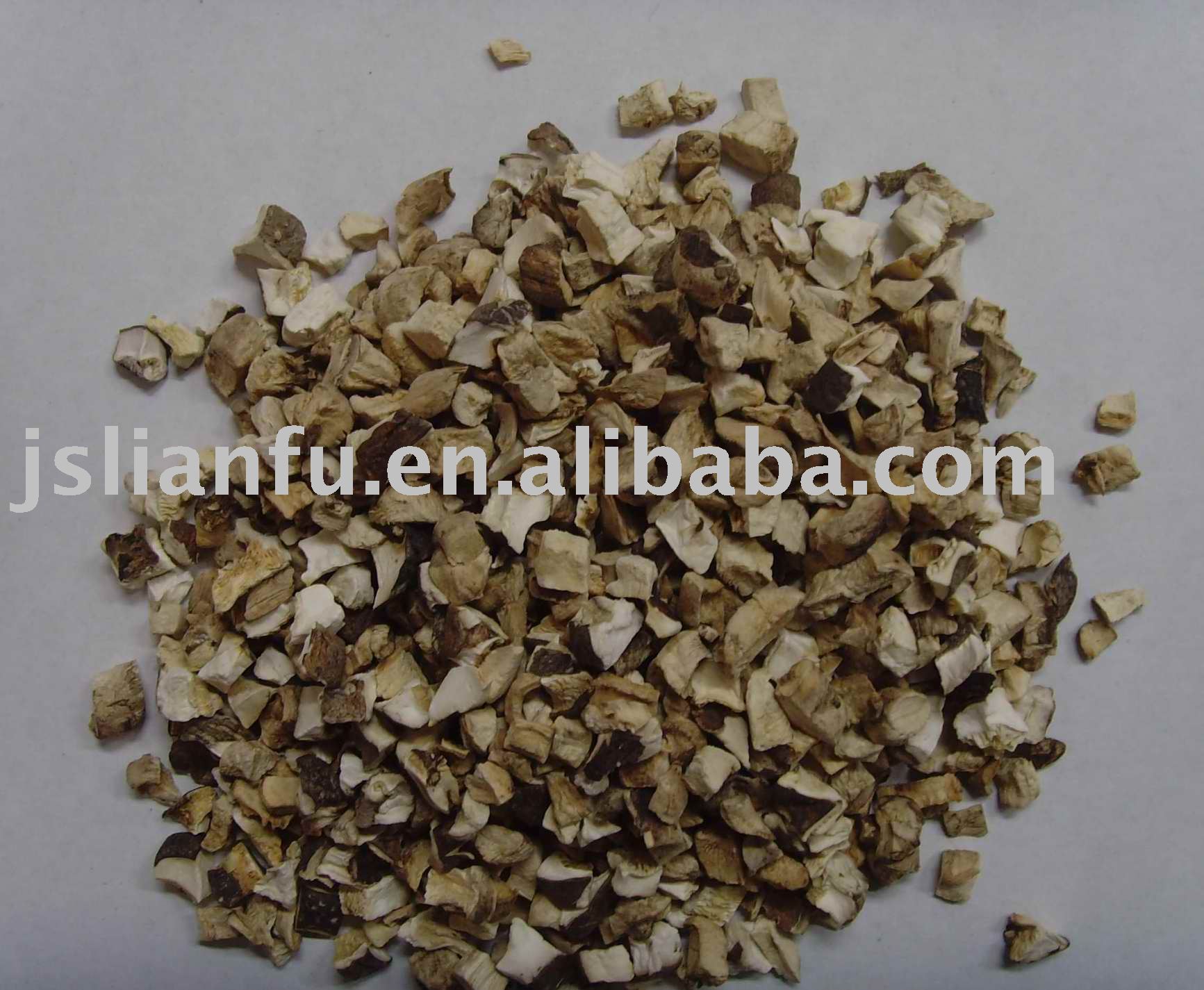 Dehydrated shiitake granule
