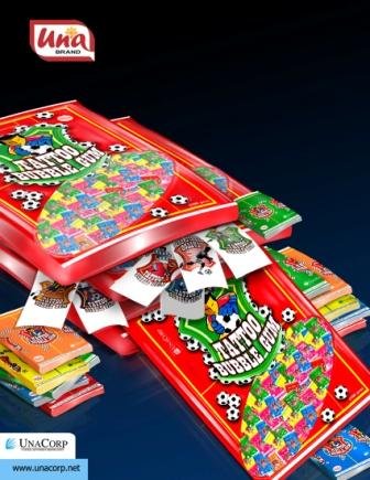 Tattoo Bubble Gum (Soccer)