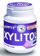 Lotte Xylitol Blueberry Mint Handy Bottle Chewing Gum