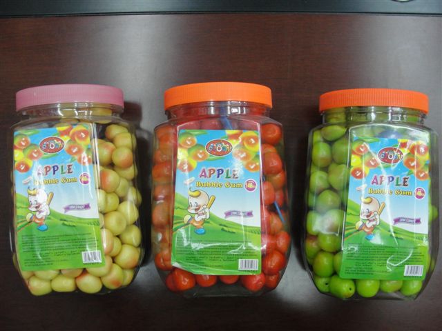 Clown Apple Bubble Gum