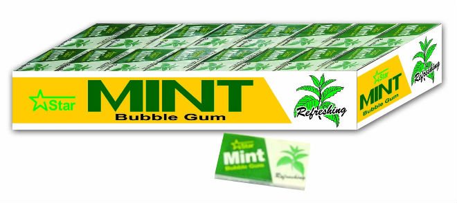 Mint Bubble Gum Pakistan Star Food Price Supplier 21food