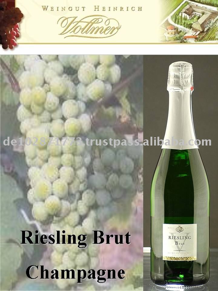 Special Offer! Riesling Classic 2005 Brut Champagne Style Sparkling Wine Premium German High Quality
