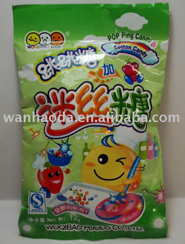 Marshmallow With Popping Candy