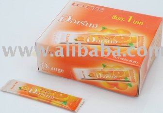 Lotte Stick Gum Orange 1