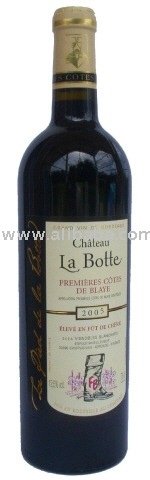 Cotes de Blaye AOC  wine