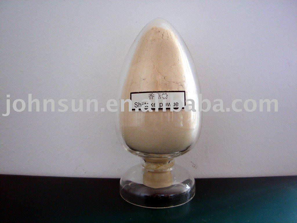 Shiitake mushroom powder
