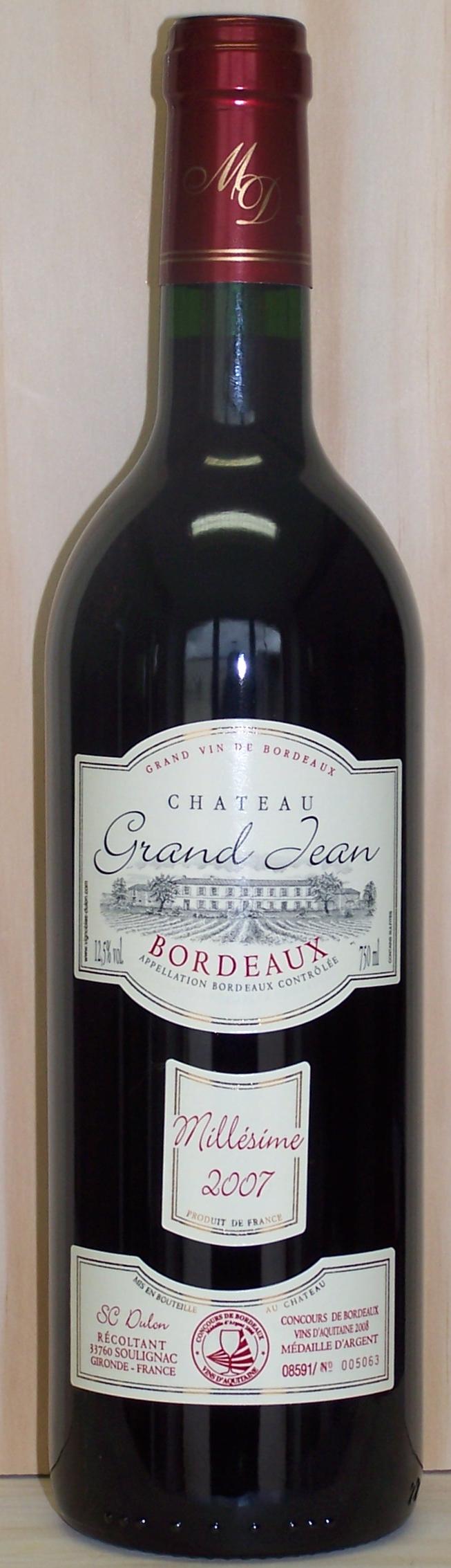 CHATEAU GRAND-JEAN wine