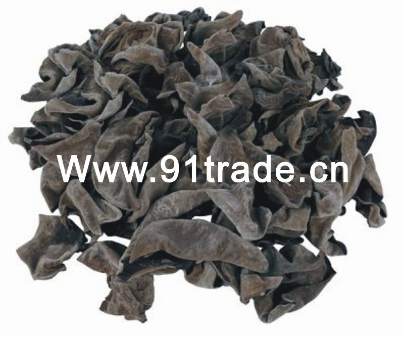 dried black auricularia, Thick flesh