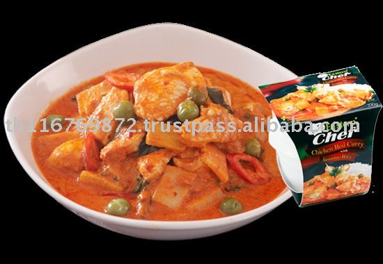 Instant Non - Frozen Food - Chicken Red Curry From Thailand