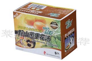 Green Mushroom egg soup/instant(BOX)