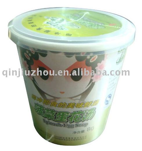 Freeze Dried Spinach-egg Instant Soup (8g/Cup)