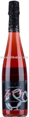  SPARKLING   WINE  - CAVA, BRAND ZORTZIKO ROSE.