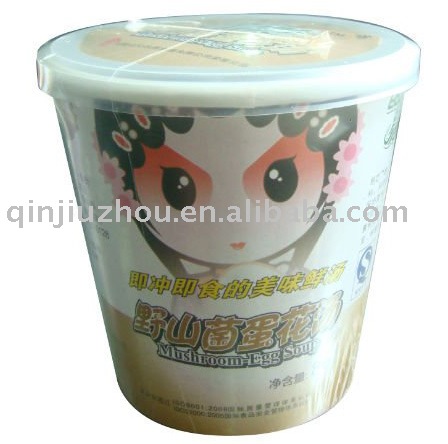 Freeze Dried Mushroom Egg Instant Soup (8g/Cup)
