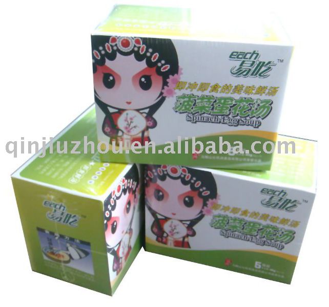 Freeze Dried Spinach Egg Instant Soup (8g*5/Box)