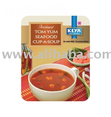 Tom yum seafood soup