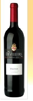wine--De Villiers Pinotage 2008