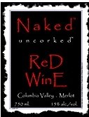 red wine -  Library Naked Merlot - 2002