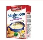 Mushroom Chicken with Croutons  Instant  Soup