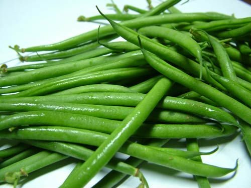 Fresh French Beans, Lima Beans, Green Pepper