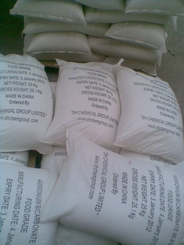 AMMONIUM BICARBONATE   FOOD  GRADE99.6%