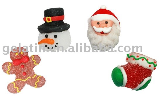 Xmas  jelly   sweet   candy 