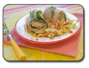 Smoked Turkey & Cheddar Cheese Tortilla Wraps