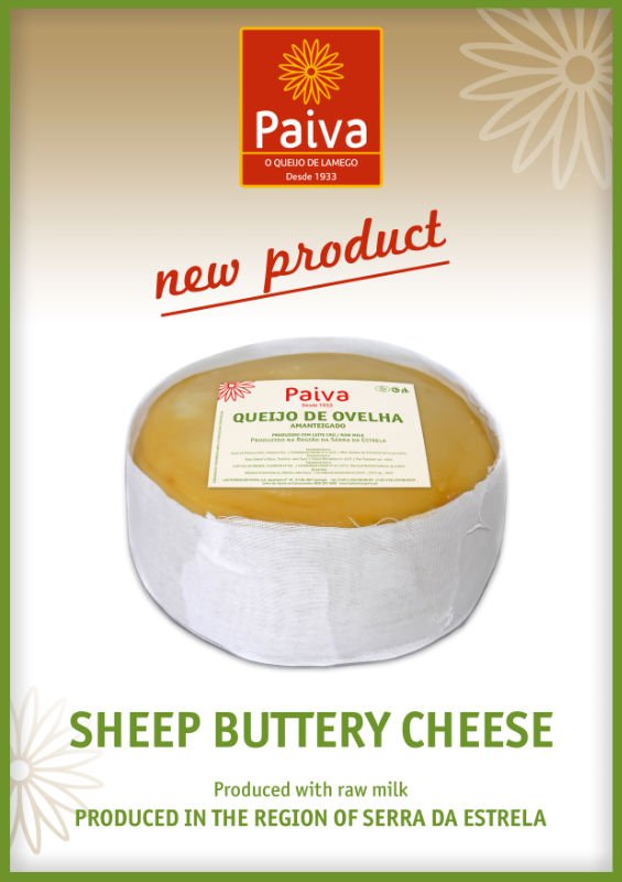 Paiva Sheep  Raw   Milk  Creamy/Buttered  Cheese  ( Ovelha )