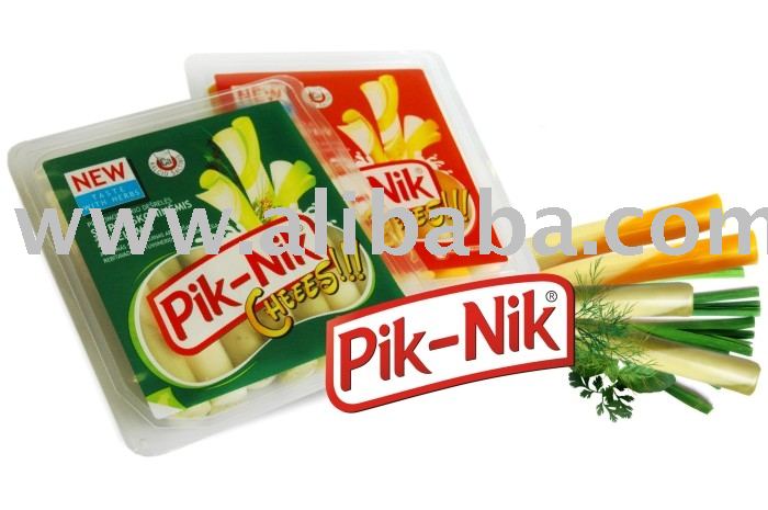 String cheese sticks Pik-Nik with herbs, carotene   -  175g, fixed weight