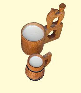 Classical original slovak drink from milk (zincica)