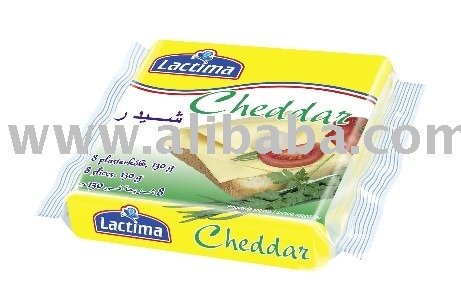 processed cheese slices Cheddar