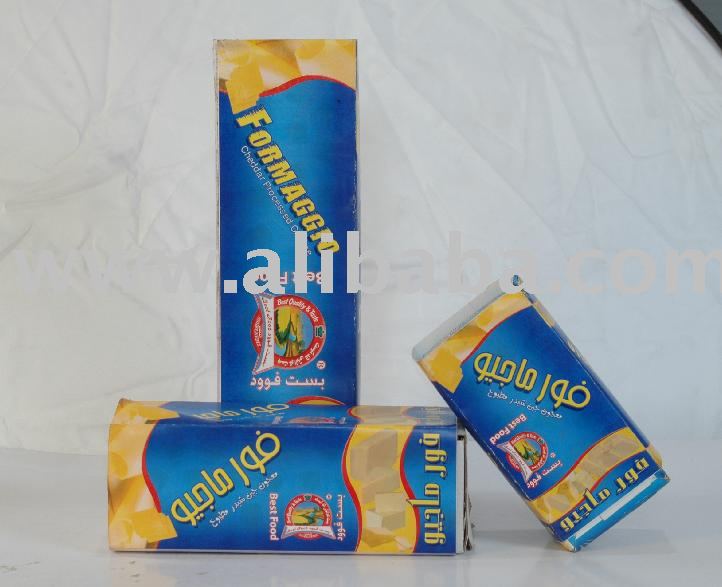 Processed cheddar  Cheese  in  block s