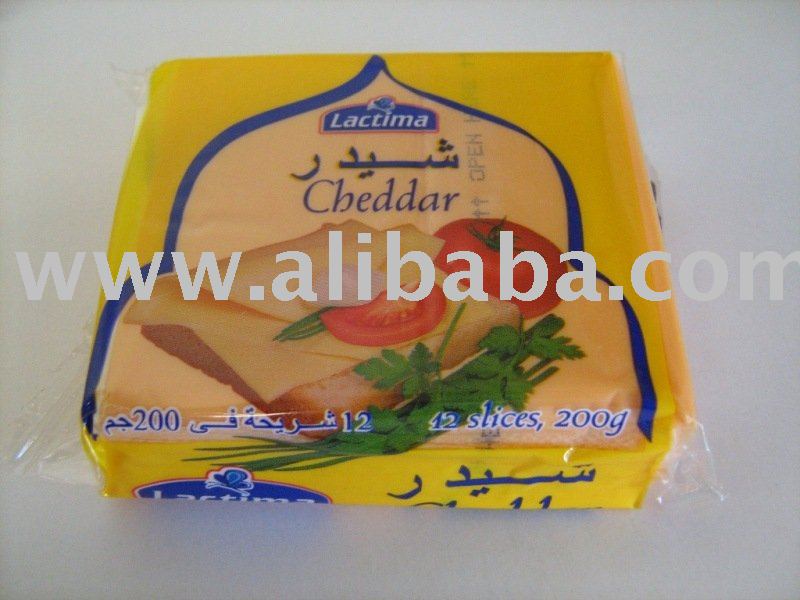  Processed   cheese   slices  cheddar 200g