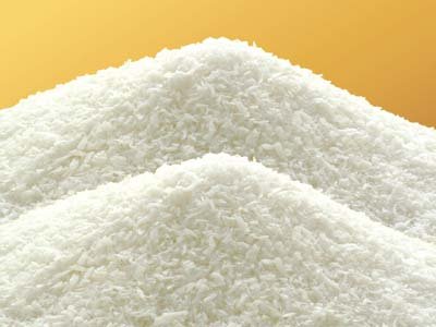 Desiccated coconut