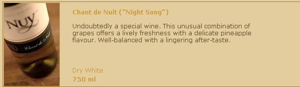wine-  Chant de Nuit