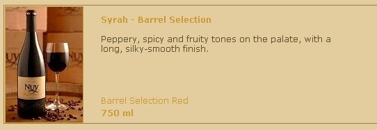  wine - Barrel Selection
