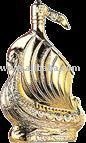 Viking ship Gold wine