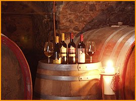 wine and oil olive from Italy